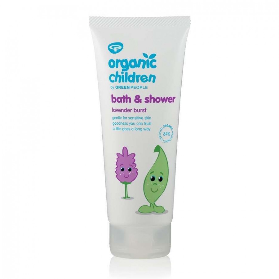 Green People Organic Children Lavender Burst Bath & Shower Gel 200ml