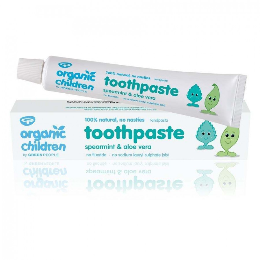 Green People Organic Children Spearmint & Aloe Vera Toothpaste 50ml