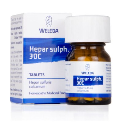 Weleda Hepar Sulph. 30C 125 Tablets