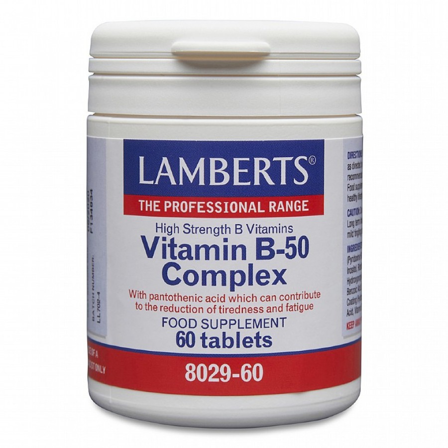 Lamberts B-50 Complex 60 Tablets