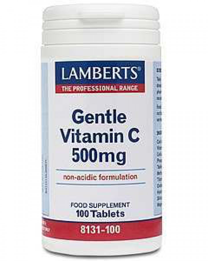 Lamberts Gentle Vitamin C 500mg 100 Tablets