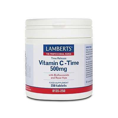 Lamberts Vitamin C 500mg Time Release 250 Tablets