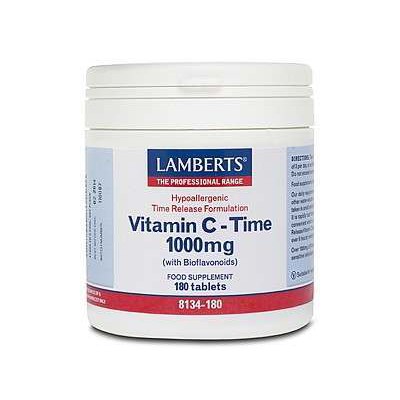 Lamberts Vitamin C Time Release 1000mg 180 Tablets