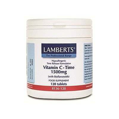 Lamberts Vitamin C 1500mg Time Release 120 Tablets