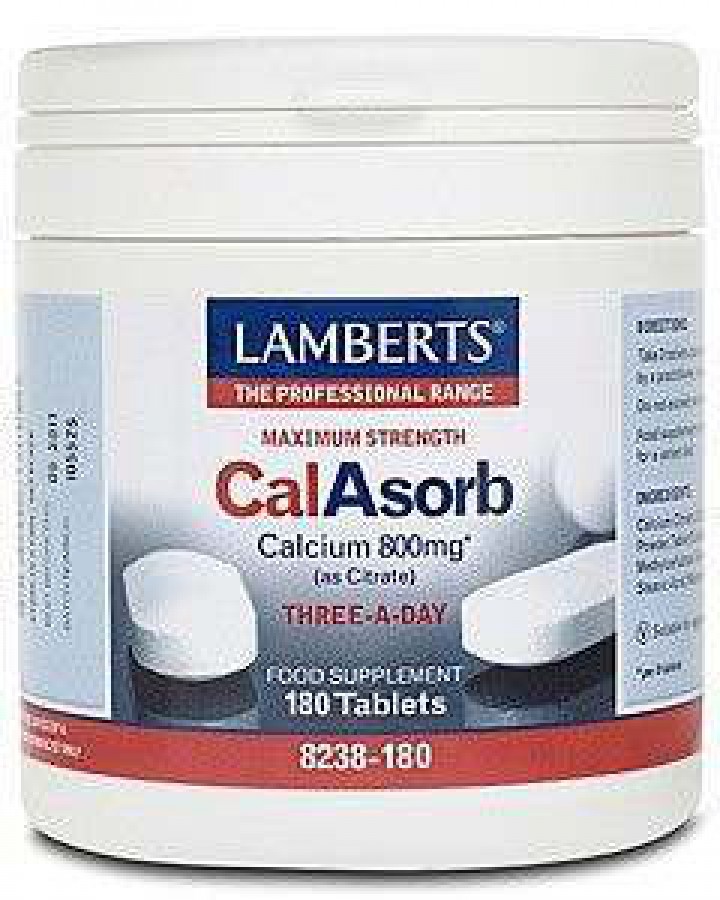 Lamberts CalAsorb 180 Tablets