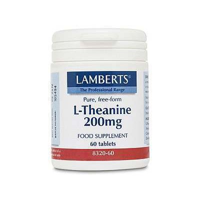 Lamberts L-Theanine 200mg 60 Tablets