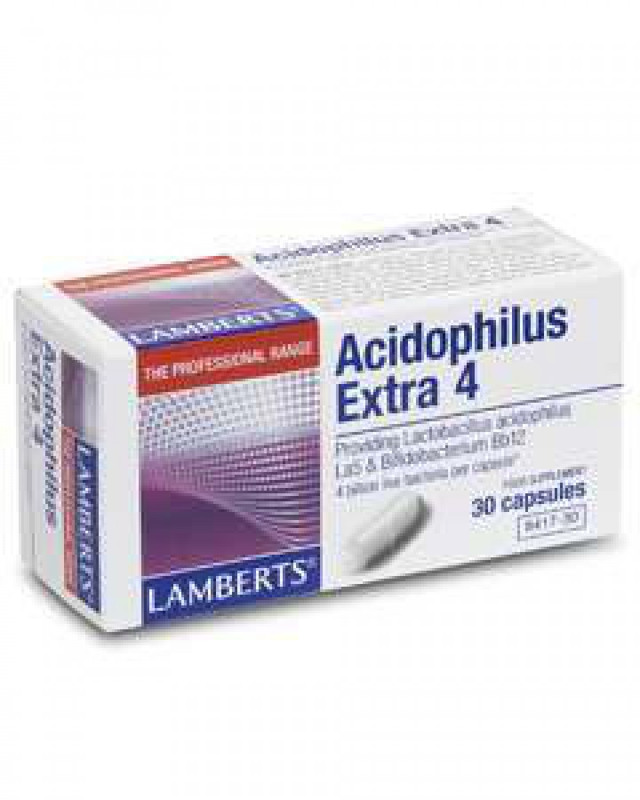 Lamberts Acidophilus Extra 4 30 Capsules