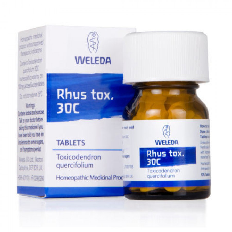 Weleda Rhus Tox 30C 125 Tablets