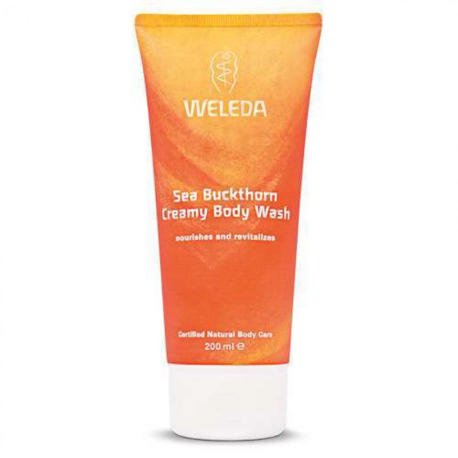 Weleda Sea Buckthorn Creamy Body Wash 200ml