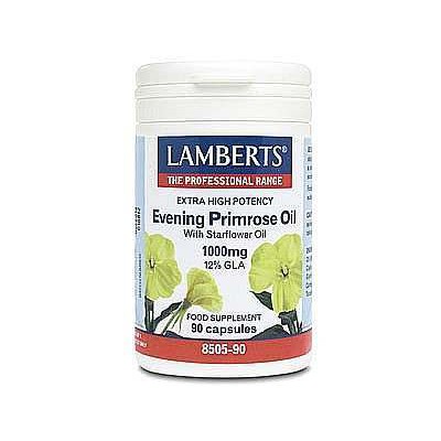 Lamberts Extra High Potency Evening Primrose Oil 90 Capsules