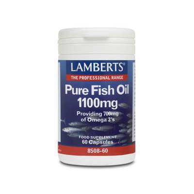 Lamberts Pure Fish Oil 1100mg 60 Capsules