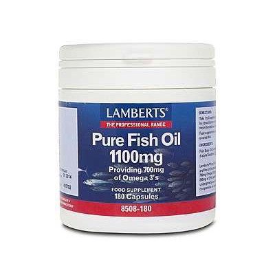 Lamberts Pure Fish Oil 1100mg 180 Capsules