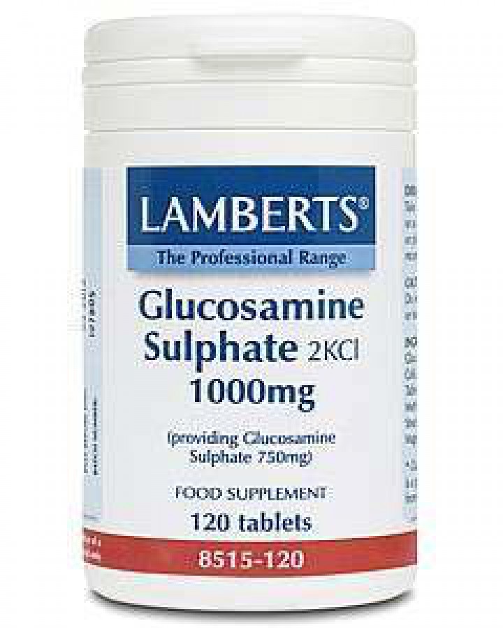 Lamberts Glucosamine Sulphate 2KCI 1000mg 120 Tablets