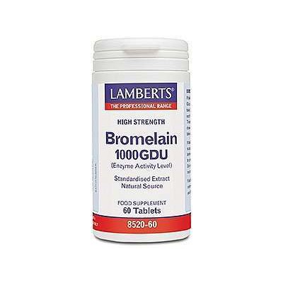 Lamberts Bromelain 1000GDU 60 Tablets