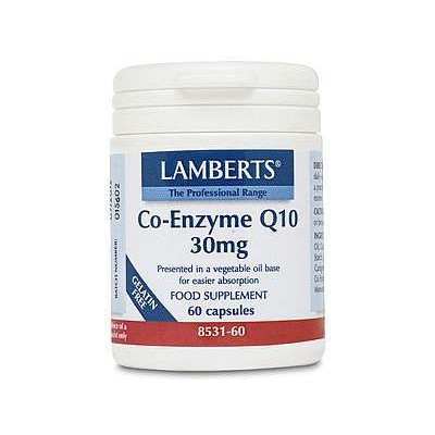 Lamberts Co-Enzyme Q10 30mg 60 Capsules