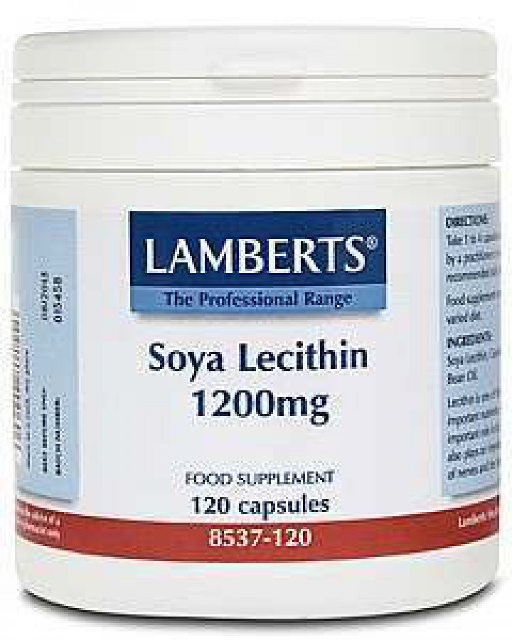 Lamberts Soya Lecithin 1200mg 120 Capsules