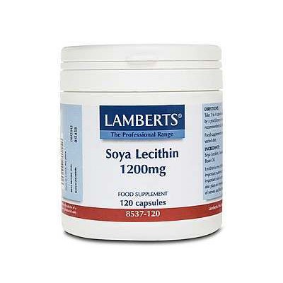 Lamberts Soya Lecithin 1200mg 120 Capsules