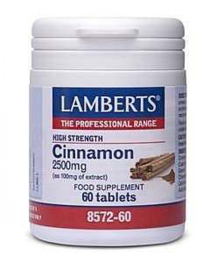 Lamberts Cinnamon 2500mg 60 Tablets