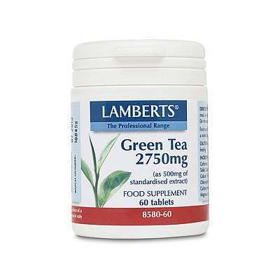 Lamberts Green Tea 2750mg 60 Tablets