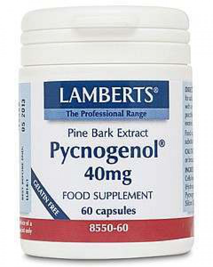 Lamberts Pycnogenol 40mg 60 Capsules