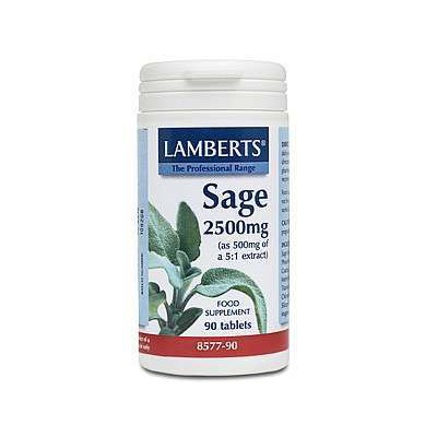 Lamberts Sage 2500mg 90 Tablets