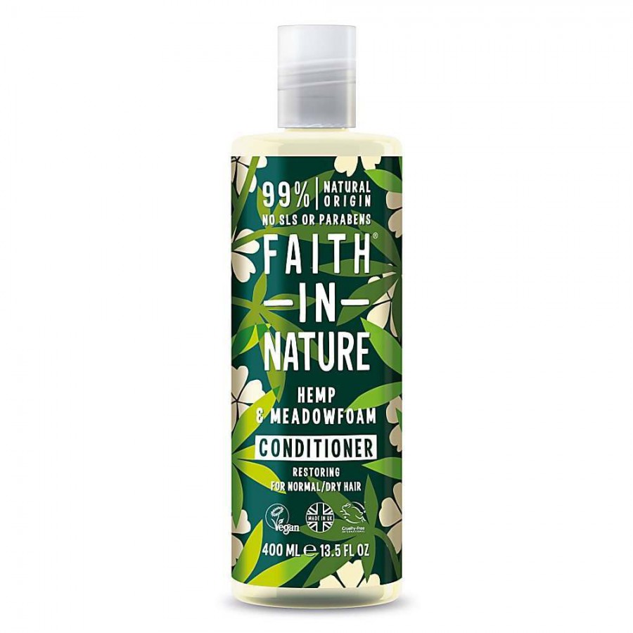 Faith in Nature Hemp & Meadowfoam Conditioner 400ml