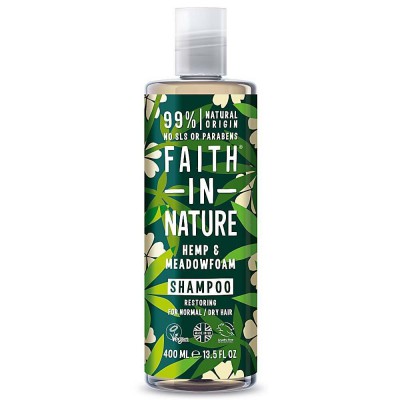 Faith in Nature Hemp & Meadowfoam Shampoo 400ml