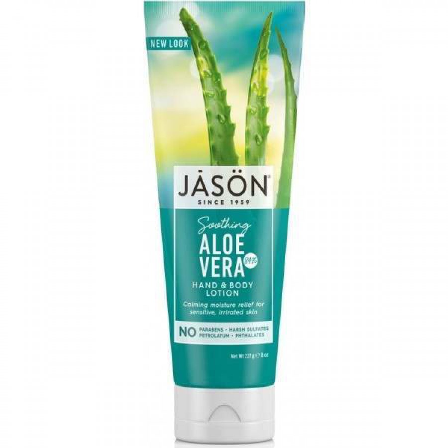 Jason Natural Soothing 84% Aloe Vera Hand & Body Lotion 250g