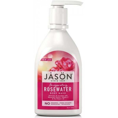 Jason Natural Invigorating Rosewater Body Wash 900ml