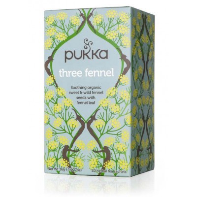 Pukka Organic Three Fennel Tea - 20 Sachets