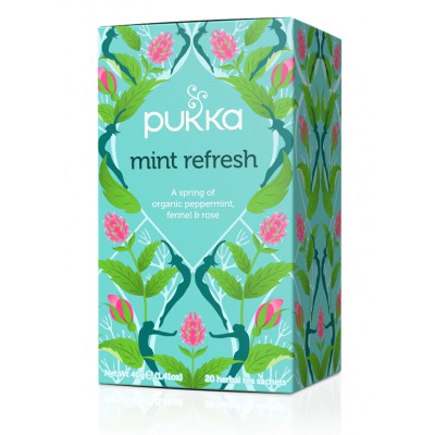 Pukka Organic Mint Refresh Tea - 20 Sachets