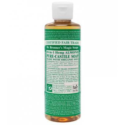 Dr Bronner's Organic Almond Castile Liquid Soap 237ml