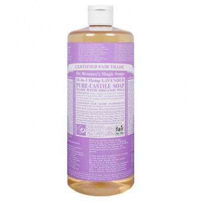 Dr Bronner's Lavender Castile Liquid Soap 946ml