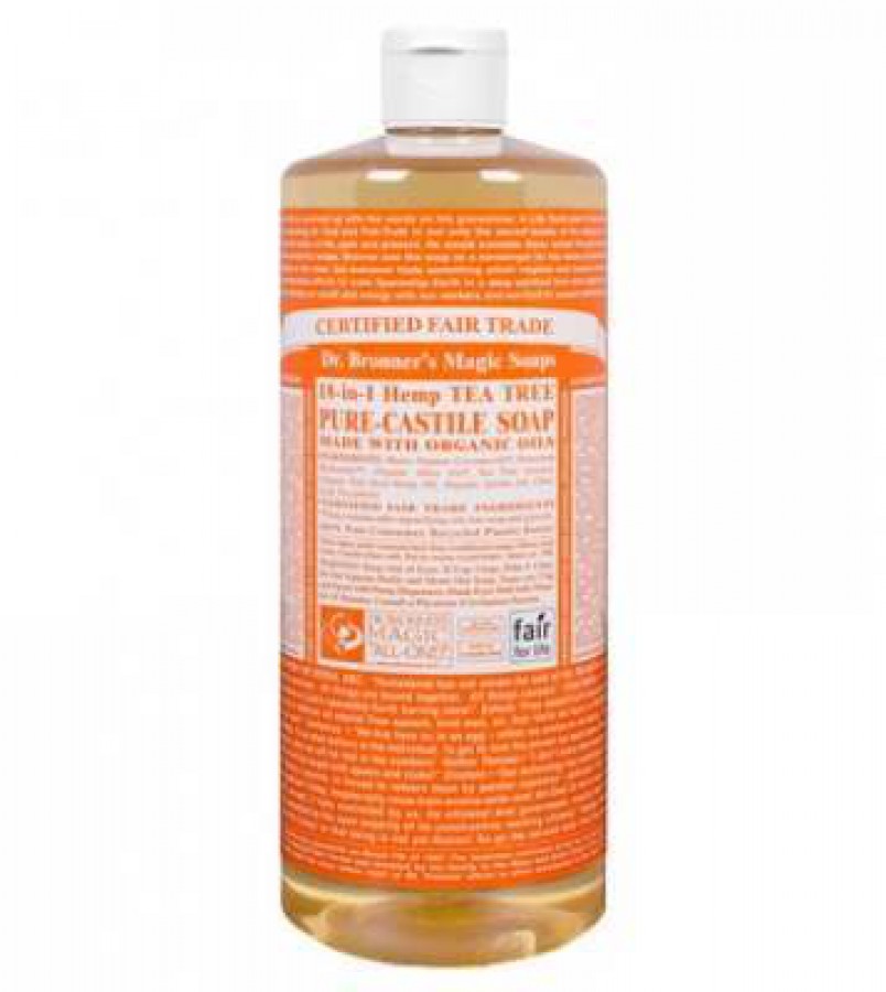 Dr Bronner's Tea Tree Castile Liquid Soap 946ml