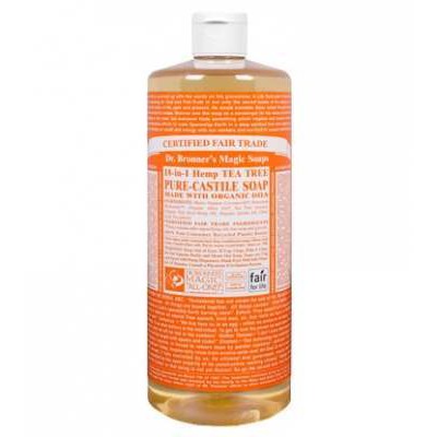 Dr Bronner's Tea Tree Castile Liquid Soap 946ml