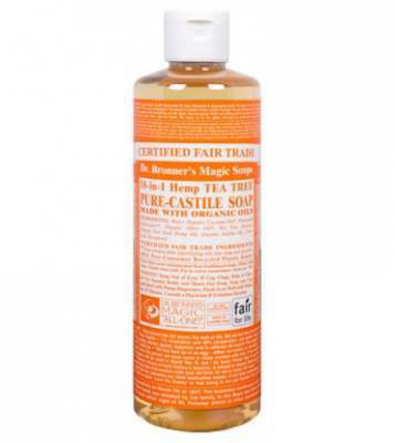 Dr Bronner's Tea Tree Castile Liquid Soap 473ml