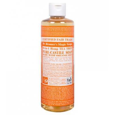 Dr Bronner's Tea Tree Castile Liquid Soap 473ml