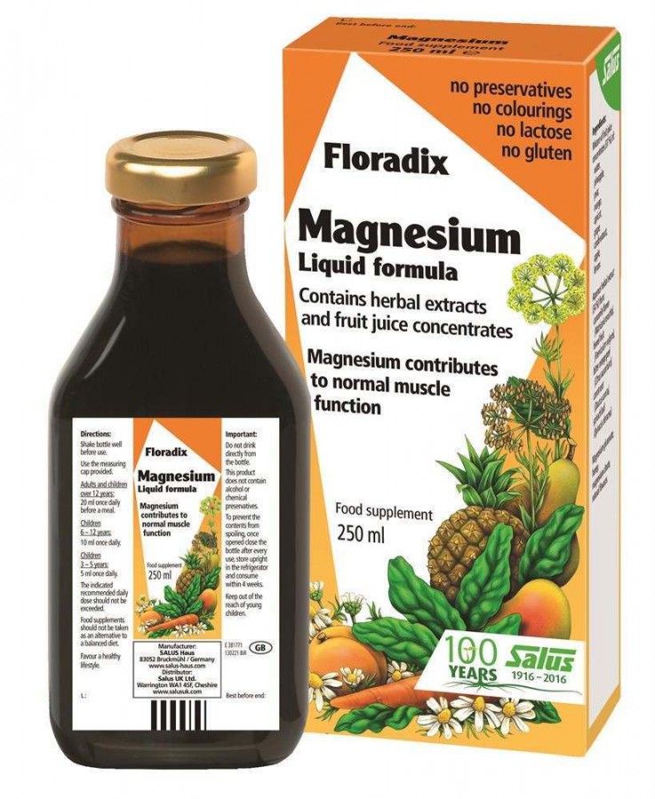 Floradix Magnesium Liquid Formula 250ml