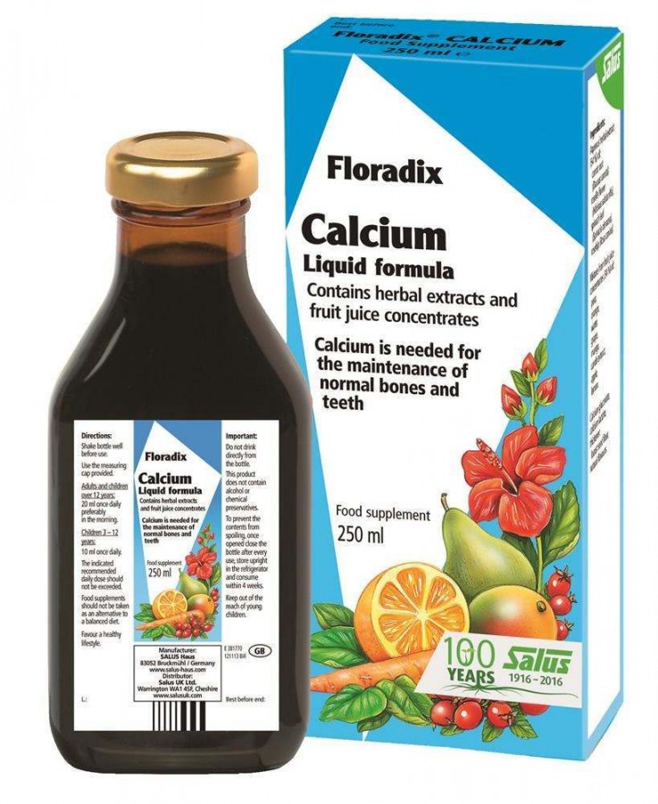 Floradix Calcium Liquid Formula 250ml