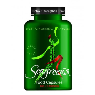 Seagreens Organic Seaweed Food 180 Capsules