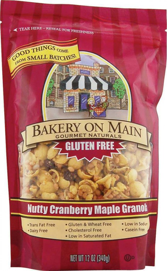 Bakery On Main Nutty Cranberry Maple Granola 340g