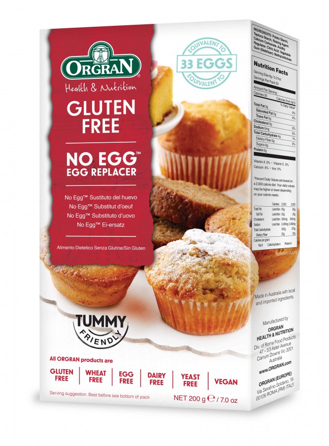 Orgran Gluten Free No Egg Natural Egg Replacer 200g