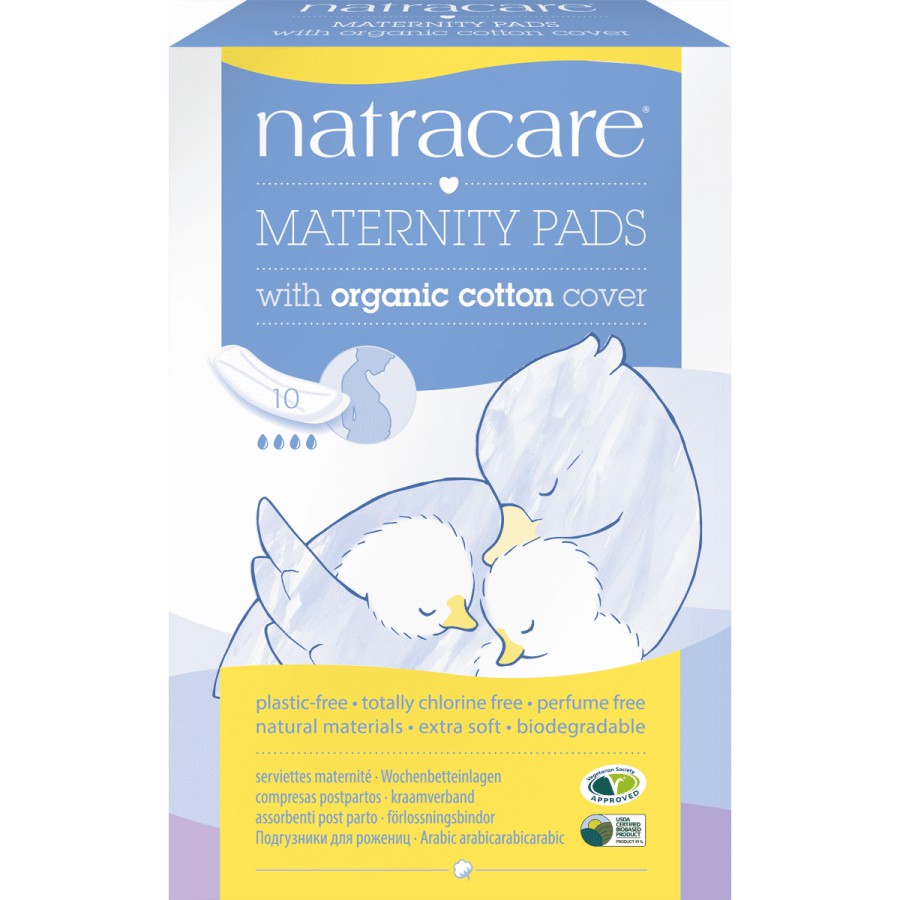 Natracare Maternity Pads - Pack of 10