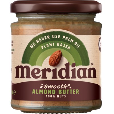 Meridian Natural Smooth 100% Almond Butter 170g