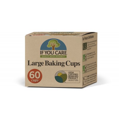 If You Care Large Baking Cups - 60 Pack