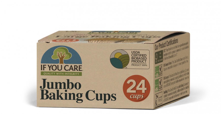 If You Care Jumbo Baking Cups - Pack of 2