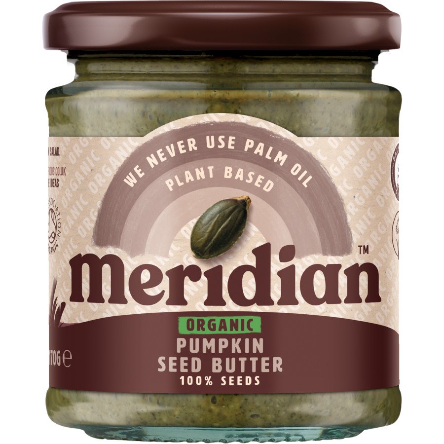 Meridian Organic Smooth 100% Pumpkin Seed Butter 170g