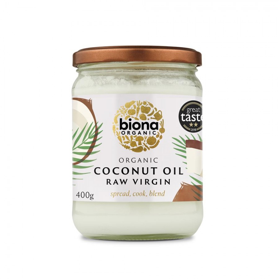 Biona Organic Raw Virgin Coconut Oil 400g