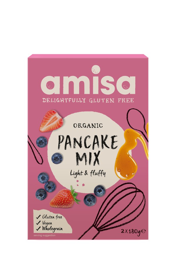 Amisa Organic Gluten Free Pancake Mix 360g