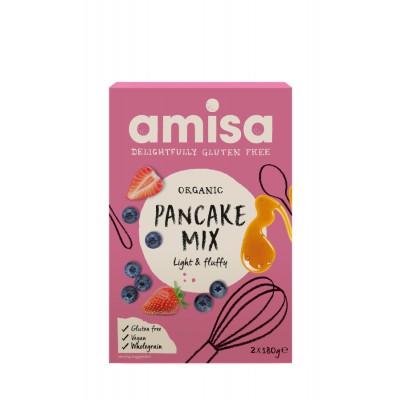 Amisa Organic Gluten Free Pancake Mix 360g